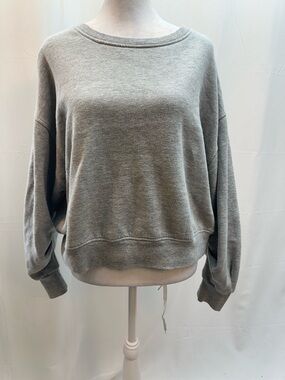 Risen Los Angeles Gray Relaxed Crewneck Sweatshirt S